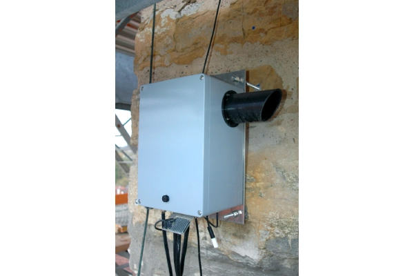 Capteur laser pour surveillance de monument historique